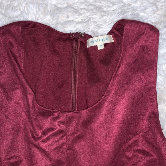 Like New Faux suede fringe romper with pockets - Picture 4 of 5